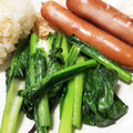 そらてんママ's cooksnap of when they made 簡単！小松菜の炒めごま油あえ.