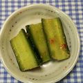 みぃくんのママ's cooksnap of when they made ピリ辛きゅうり♪簡単ごま油トウバンジャン.