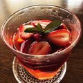 サム兄's cooksnap of when they made 簡単おしゃれな、いちごの白ワインゼリー.