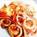 エリィ∞'s cooksnap of when they made めちゃウマ♪スルメイカのキムチ炒め.
