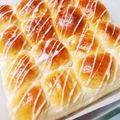 peco0209's cooksnap of when they made はちみつりんごのちぎりパン。.