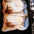 yumihuar's cooksnap of when they made 魚焼きグリルで目玉焼き.