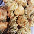 akiyuママ's cooksnap of when they made ✿鶏胸肉の唐揚げ✿生姜青のり風味.