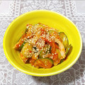 うまうま・らぶ's cooksnap of when they made キムチちくわきゅうりの和え物.