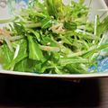 まぁのすけ。's cooksnap of when they made 簡単美味しい！水菜とツナのサラダ.