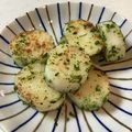 しげその's cooksnap of when they made 長芋♡塩青のり焼き.