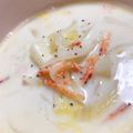 やぎぼう's cooksnap of when they made 簡単☆桜えびと春キャベツのクリームスープ.