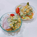 ゆにこーん☆'s cooksnap of when they made コーンときゅうりのサラダ✩簡単.
