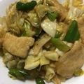 オタンコシェフ's cooksnap of when they made 野菜と鶏むね肉濃厚ピリ辛炒め.