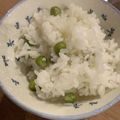クック6VWZLC☆'s cooksnap of when they made 炊飯器で豆ご飯.