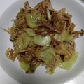 細雪里's cooksnap of when they made 在宅飯！ダイエットにも★キノコモヤシ炒め.