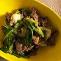 Bonjoooour's cooksnap of when they made 牛肉とキャベツのオイスター炒め.