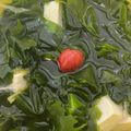 クックEVWZ3X☆'s cooksnap of when they made レンジで！　豆腐と海藻の梅干しスープ.