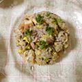 violets's cooksnap of when they made 焼豚＋隠し味がポイント☆黒米のチャーハン.