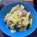 ふらふらおやじ's cooksnap of when they made 春キャベツ＆ハーリックの豚バラぽん酢炒め.