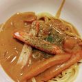 クック5G6CKQ☆'s cooksnap of when they made 濃厚♡かに味噌のトマトクリームパスタ.