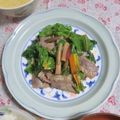 mmameco's cooksnap of when they made 牛肉とスイスチャードのガーリック炒め.