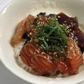 ☆コロ♡'s cooksnap of when they made 漬け丼~残り物の刺身を美味しく救出♡.