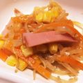 33smile33's cooksnap of when they made 節約レシピ★中華風もやしサラダ★.