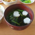 Newチヨコっと♪'s cooksnap of when they made 簡単☆型抜きはんぺんで☆手抜きなお吸い物.