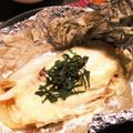 ぱんだ食堂★'s cooksnap of when they made 19．鮭ときのこのみそチーズホイル焼き.