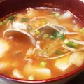 τомоко's cooksnap of when they made 韓国料理ー豆腐とアサリ入りのキムチスープ.