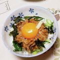 ネコかえる's cooksnap of when they made ひと手間かけた　たまごかけご飯＊納豆.