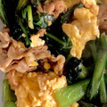 キロリン's cooksnap of when they made 簡単♪小松菜と玉子のオイスターソース炒め.