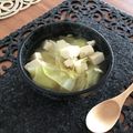 Amalka's cooksnap of when they made 豆腐とキャベツと玉ねぎのスープ.
