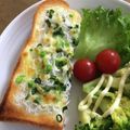 アコレモネード's cooksnap of when they made しらすと小葱の冷凍作りおきチーズトースト.