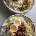 たいがちん's cooksnap of when they made タコライス弁当.