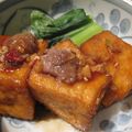 春なし's cooksnap of when they made 厚揚げの豚ひき肉サンド　豆板醤煮.