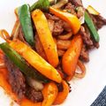 ☆Tropical☆'s cooksnap of when they made 定食屋の味☆牛肉ピーマン.