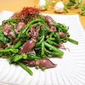 ルパンのかあさん☆彡's cooksnap of when they made ホタルイカと菜の花のペペロンチーノ風炒め.