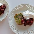 BlondeeKIM's cooksnap of when they made 栗とはちみつの抹茶パウンド（ホワイトデー.