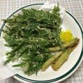 Etsu☆ko's cooksnap of when they made ヨモギの天ぷら.