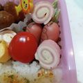 セグちゃん's cooksnap of when they made 【作り置き】お弁当の隙間埋めハムくるくる.