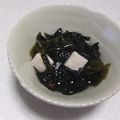 きらり流れ星's cooksnap of when they made 【甘くない】山芋とわかめの酢の物.
