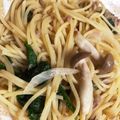 みゃみゃごと's cooksnap of when they made 春菊とツナのパスタ☆レモンの香り.