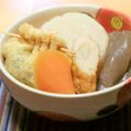 ももいろさくら's cooksnap of when they made 甘辛☆簡単☆柔らかい餅入り巾着の煮物.