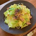 ウニひーちゃん's cooksnap of when they made たっぷりキャベツとベーコンのスープパスタ.