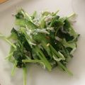 ゆうゆう715's cooksnap of when they made 豆苗ときゅうりのごま油和え.