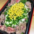 こにゃRX's cooksnap of when they made BRUNOで作る簡単ペッパーランチ風.