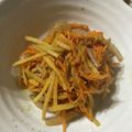 caayoo's cooksnap of when they made 胡麻たっぷりきんぴらごぼう.
