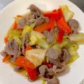 ボーちゃん♪'s cooksnap of when they made 豚肉と春キャベツの塩麹炒め.