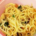 ビビ♡'s cooksnap of when they made 冷製♩梅と大葉の和風パスタ.