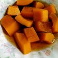 つよまり's cooksnap of when they made 【作り置き】レンジで簡単！かぼちゃの煮物.