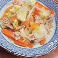まきゃすん's cooksnap of when they made 豚肉×キャベツの簡単♡鶏ガラ炒め.