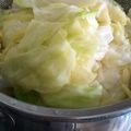 mia★ami's cooksnap of when they made 電光石火で一品「塩茹でキャベツ」.