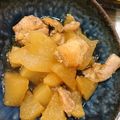 みいみいまる's cooksnap of when they made ホットクックで鶏と大根の煮物.